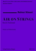 Rainer Kinast "Air on Strings" für 2 Flöten und 3 Gitarren / (Partitur mit Stimmen)